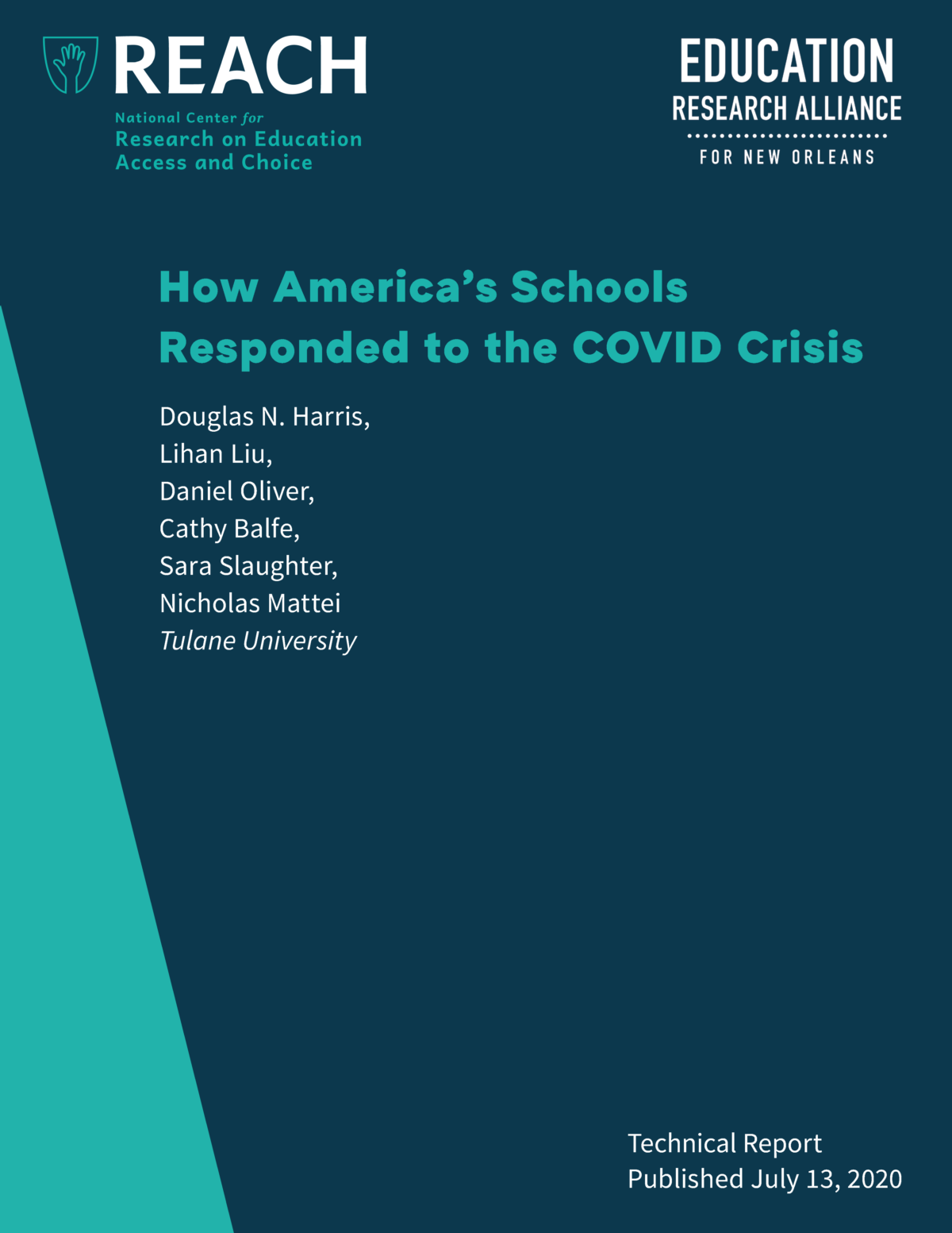 COVID technical report cover